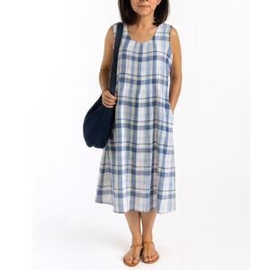 Positive Attitude Linen Dress 14P
